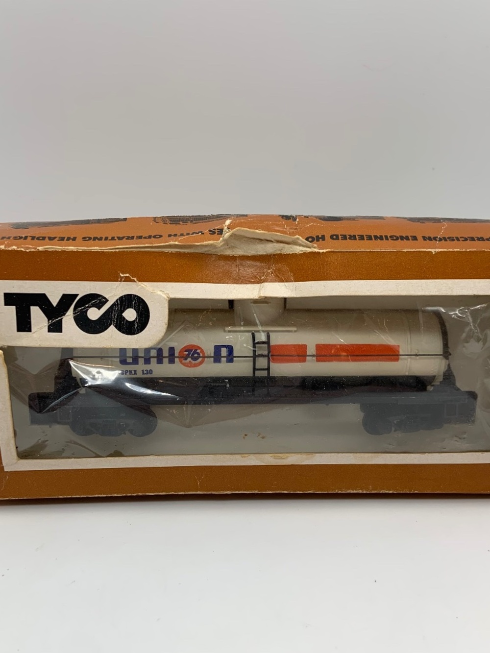 Vintage Tyco Union Tanker Freight Train SPKX 130 HO Scale Model Train w/ Box